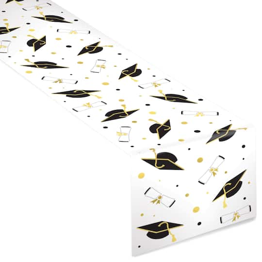 27ft. Graduation Paper Table Runners, 2ct.